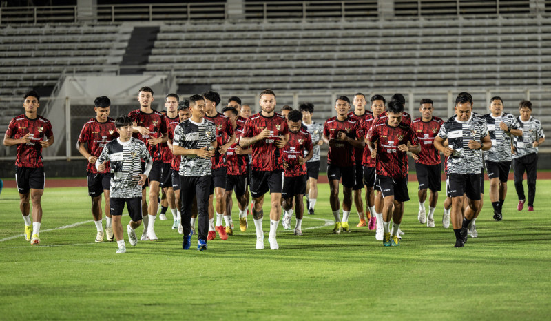 Shin Tae-yong: Timnas Indonesia Pulihkan Kondisi di Latihan Perdana Kualifikasi Piala Dunia 2026
