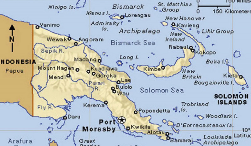 Sebelum Terjadi di Ende dan Gorontalo, Gempa 6,9 SR Guncang Papua Nugini