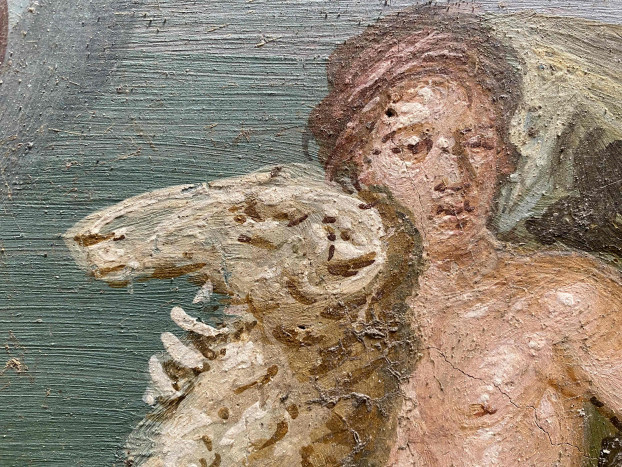 Sejumlah Lukisan Dinding Ditemukan di Bekas Reruntuhan Kota Kuno Romawi 