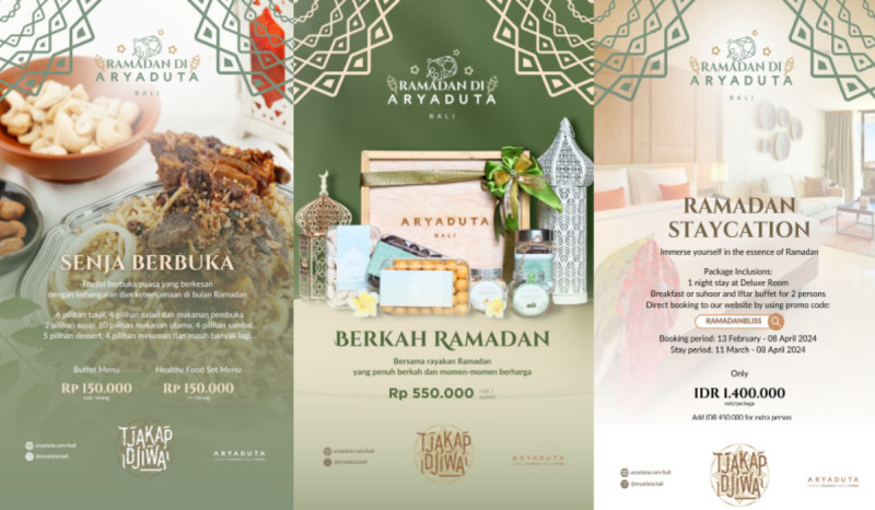 Rayakan Bulan Puasa dengan Ramadan Sehat di Aryaduta Hotels