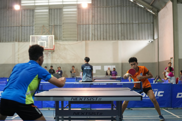 UBL Jaring Atlet Tenis Meja Berbakat di Kalangan Pelajar