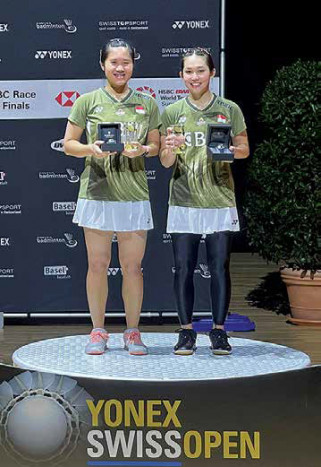 Lanny/Ribka Boyong Gelar Swiss Terbuka 2024