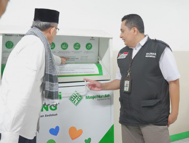 BAZNAS RI Gulirkan Program Sedekah Barang Bersama Masjid Nurullah Kalibata City 