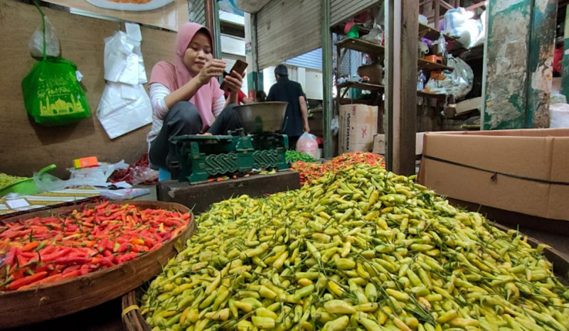 Kabar Baik! Harga Cabai di Pasar Tradisional Kota Depok Berangsur Turun