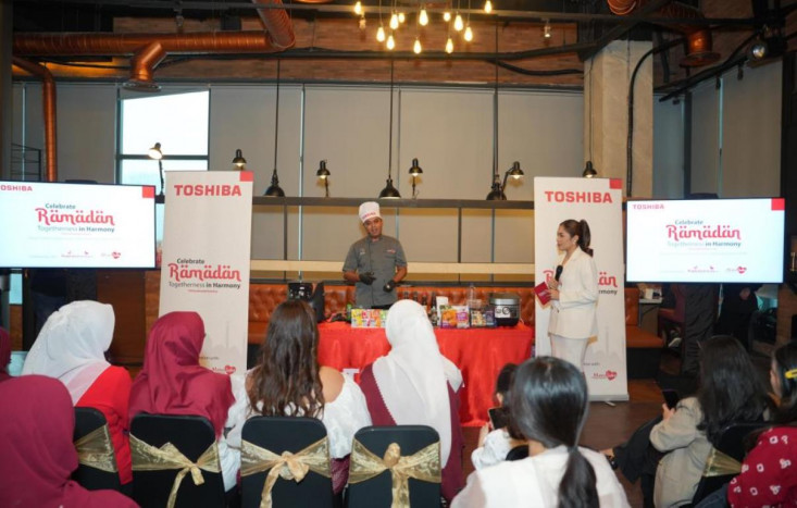 Rayakan Kebersamaan Ramadan, Toshiba Gelar Cooking Demo