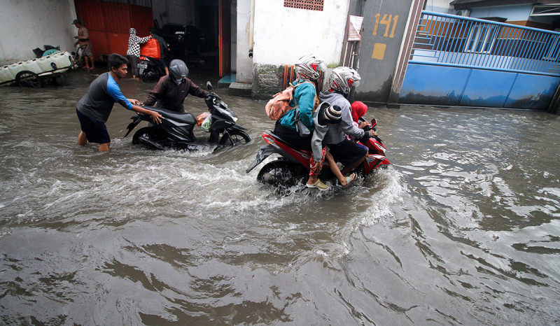 4 Kelurahan di Kota Mojokerto Dilanda Banjir