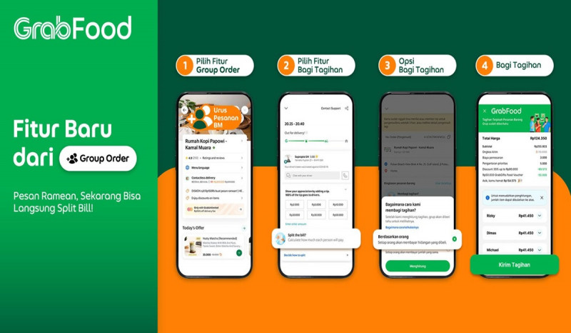 GrabFood Perbarui Fitur Group Order dan Dine-in Voucher