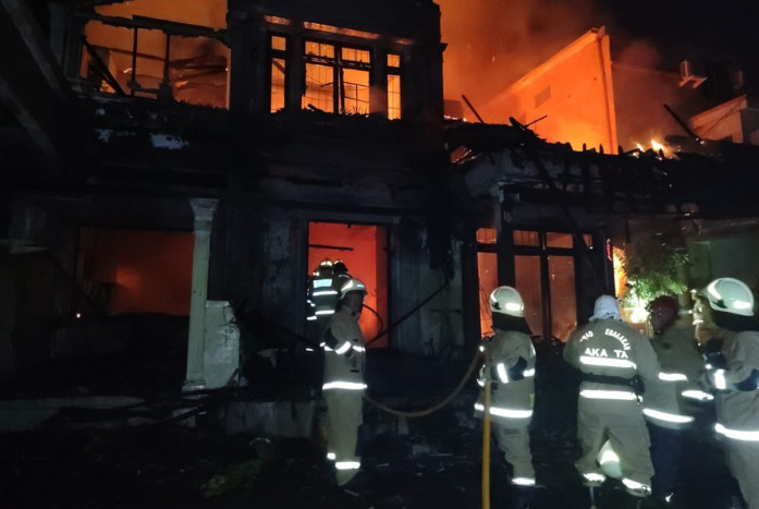 1 Tewas saat Rumah di Kebagusan, Jakarta Selatan, Terbakar 