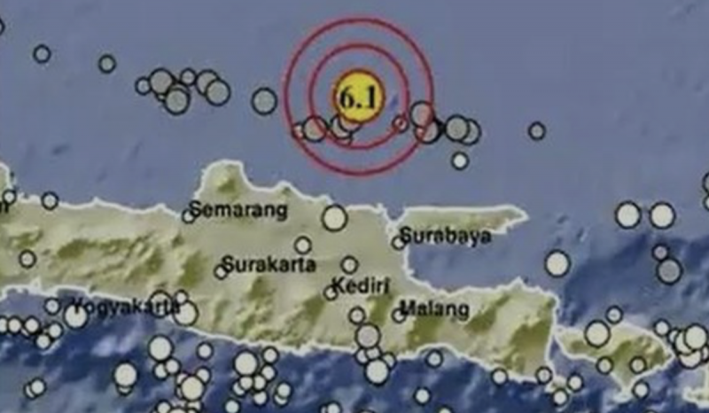 Gempa Magnitudo 6,0 di Kabupaten Tuban, Warga Berhamburan Keluar