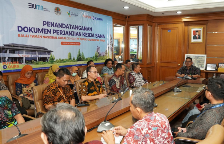 Taman Nasional Kutai dan Pupuk Kaltim Berkolaborasi Pulihkan Ekosistem Mangrove