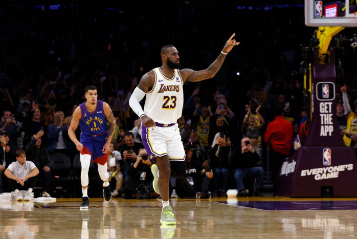 Rekor Baru! LeBron James Cetak 40.000 Poin Pertama dalam Sejarah NBA