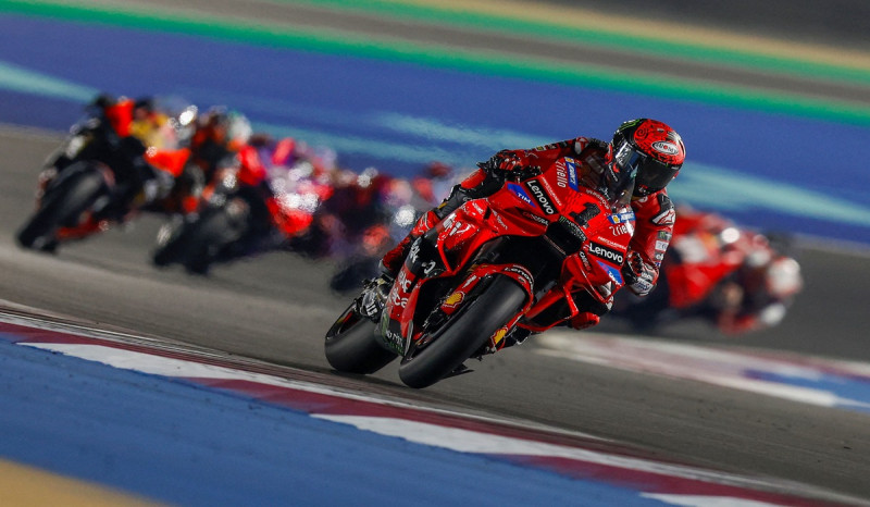 Ducati Sebut Francesco Bagnaia Sukses Juarai GP Qatar karena Berani Ambil Risiko