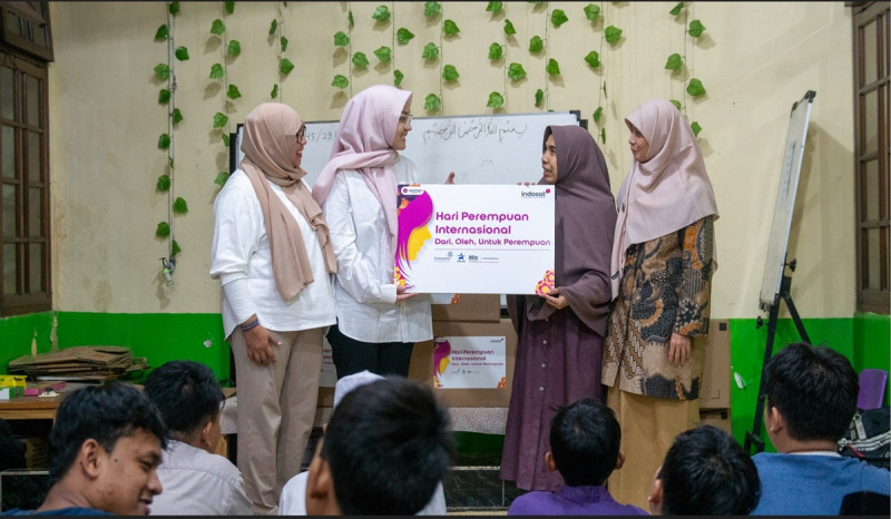 Indosat Ooredoo Hutchison Rangkul Perempuan Dalam Balutan Aksi Sosial