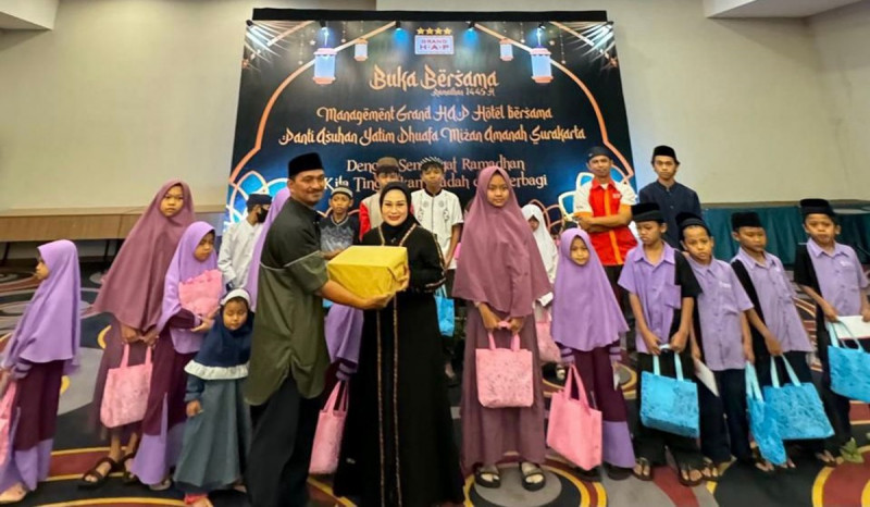 Grand HAP Hotel Solo Gelar Buka Puasa dengan Anak Yatim