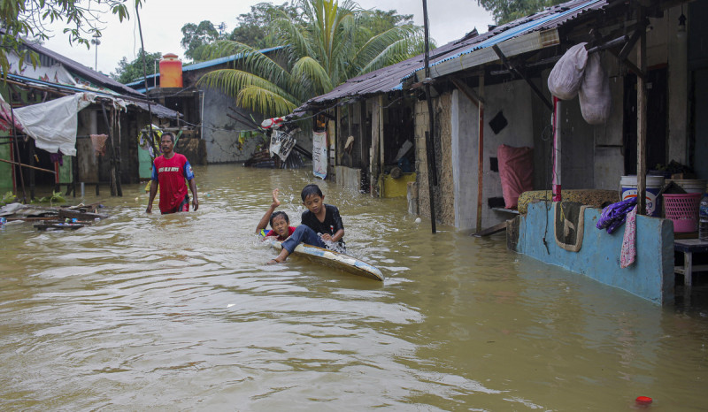Hujan Lebat Sebabkan Banjir di Sejumlah Wilayah Batam