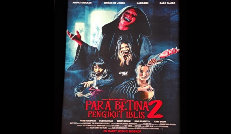 Poster dan Trailer Film Para Betina Pengikut Iblis 2 Dirilis