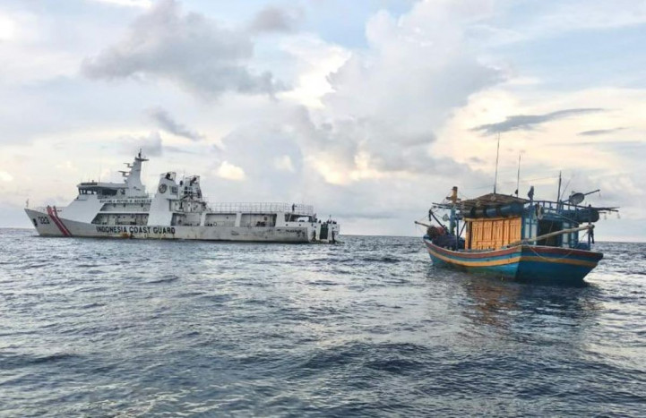 KKP Tangkap Kapal Ikan Asing Berbendera Malaysia Di Selat Malaka