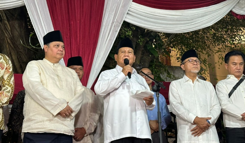 Jadi Pemenang Pillpres 2024, Prabowo Subianto Berterima Kasih kepada Jokowi