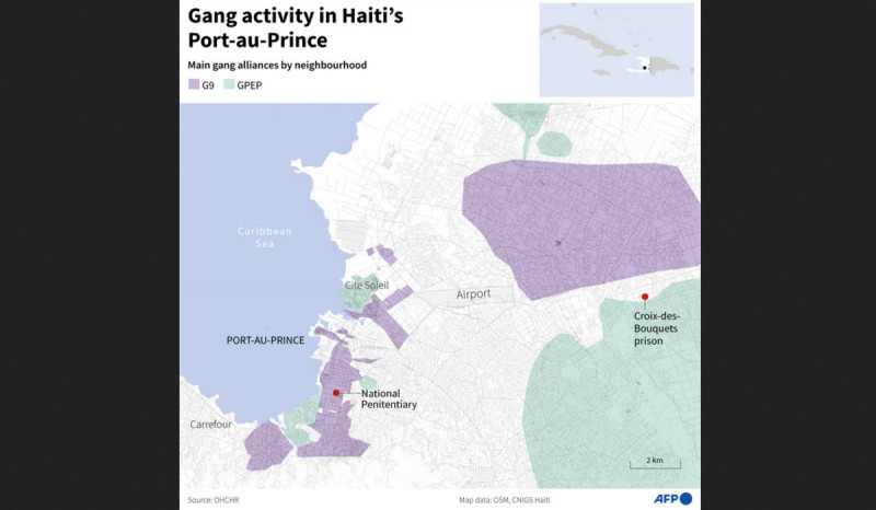 Usai Bobol dan Serang Dua Penjara, Geng Bersenjata Targetkan Bandara Haiti