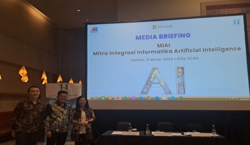 Bekerja Sama Dengan Microsoft, Mitra Integrasi Informatika Meluncurkan MIAI untuk Membantu Pekerjaan Karyawan