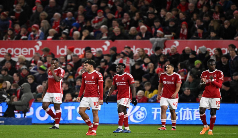 Diganjar Pemotongan 4 Poin, Nottingham Forest Masuk Zona Degradasi