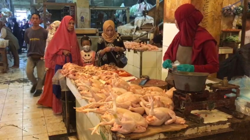 Hari Kedua Ramadan, Harga Sejumlah Komoditas di Kota Sukabumi masih Tinggi