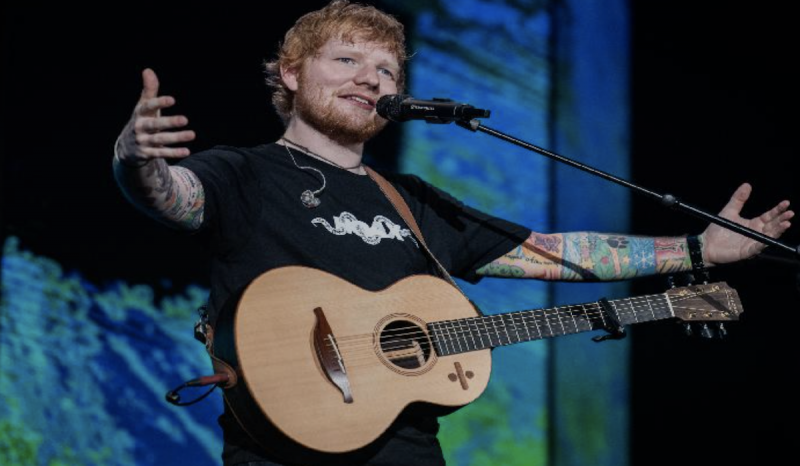 Sebelum Berangkat Ke JIS, Ed Sheeran Sempat Keliling Di Pasar Santa