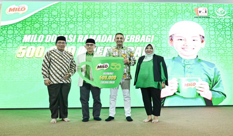 Nestle Milo Beri Donasi Bagi 500.000 Anak Indonesia  selama Bulan Ramadan