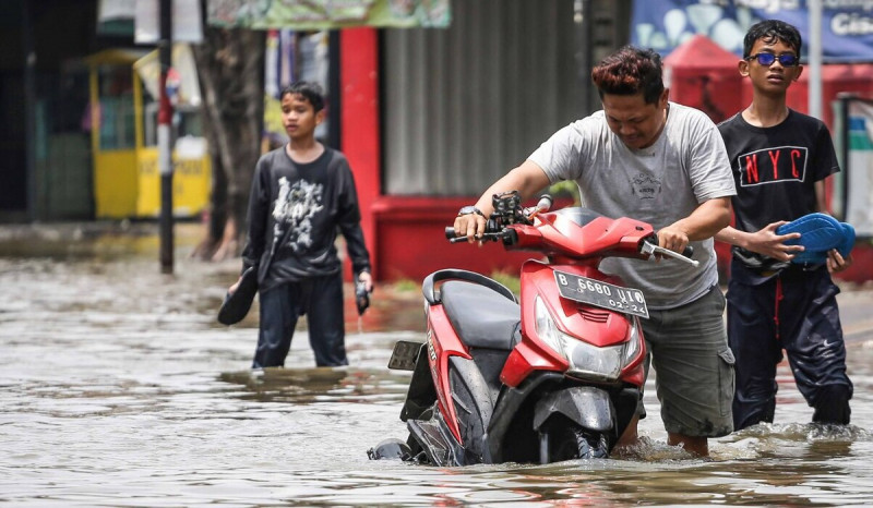 Puluhan Rumah di Sawangan Depok Kebanjiran Imbas Hujan dan Luapan Sungai Pesanggrahan