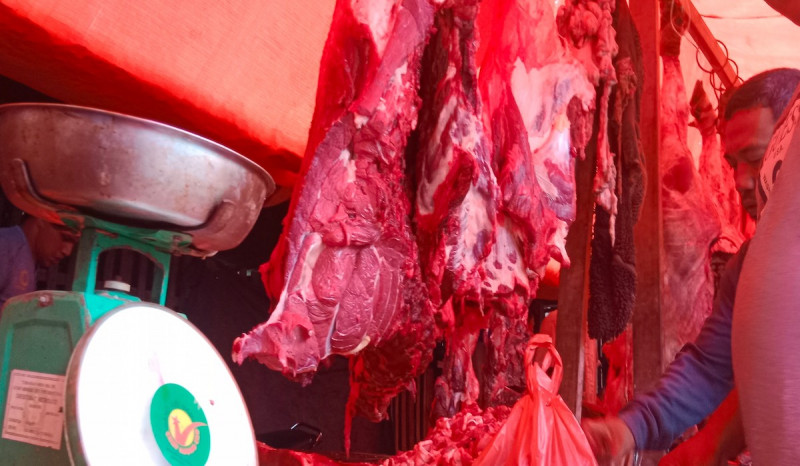Harga Daging Sapi di Pasar Depok Meningkat hingga Rp160 Ribu Per Kilogram