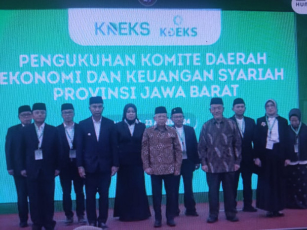 Wapres Kukuhkan Komite Daerah Ekonomi dan Keuangan Syariah Jawa Barat
