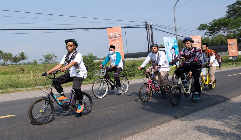 GP Ansor Gelar Gowes 90 Km, Simbol Perjuangan Menuju Indonesia Emas 2045