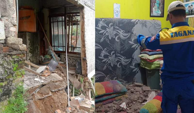 25 Rumah Rusak dan 4 Warga Luka Akibat Gempa Garut