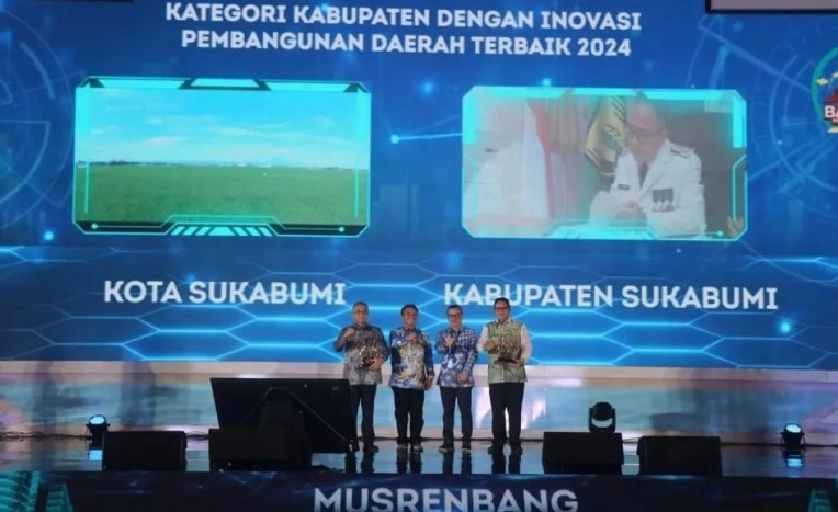 Sukabumi Raih Penghargaan Kabupaten dengan Inovasi Pembangunan Terbaik 2024