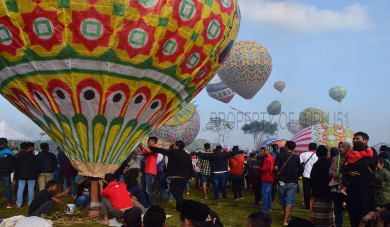 Festival Balon Udara Hanya di Wonosobo dan Pekalongan, Kenapa?