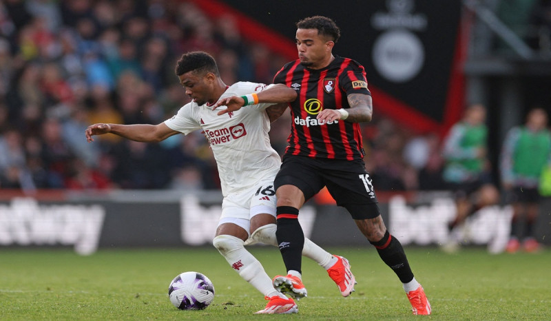 Bournemouth vs Manchester United, Setan Merah Gagal Menang di Markas the Cherries