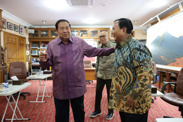 Temui SBY, Prabowo Bertamu ke Cikeas