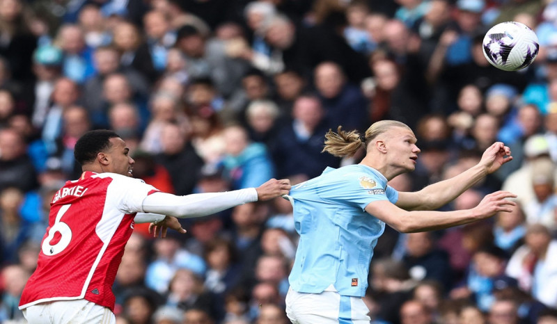 Klasemen Liga Primer Inggris: Imbang dengan Manchester City, Arsenal Gagal Gusur Liverpool dari Puncak 