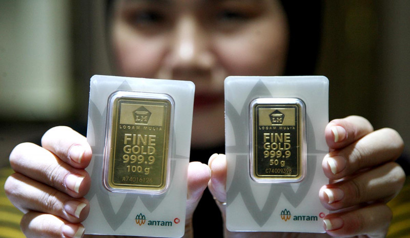 Harga Emas Antam Kamis Ini Rp1,31 Juta per Gram