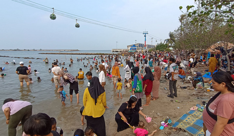 Kawasan Pantai Ancol Jadi Pilihan Wisata saat Libur Lebaran