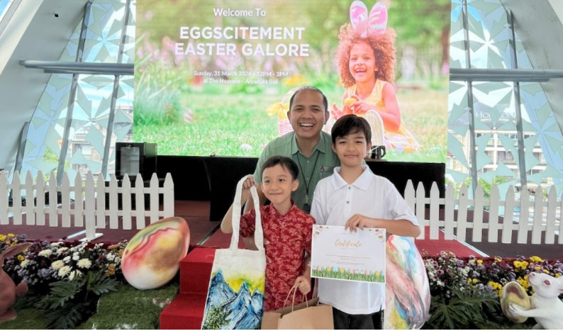 Aryaduta Bali Hadirkan Eggscitement Easter Galore Rayakan Momen Paskah dan Peluncuran Dessert Kolaborasi dengan Krakakoa Chocolate