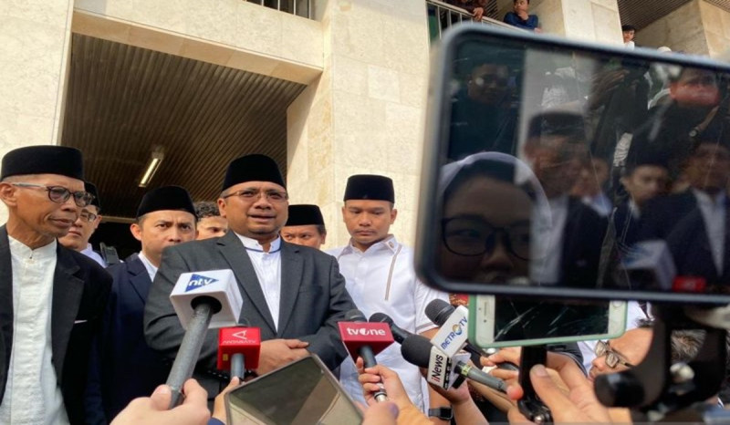 Menag Sebut Idul Fitri Momen Perkokoh Persatuan Usai Kontestasi Pemilu