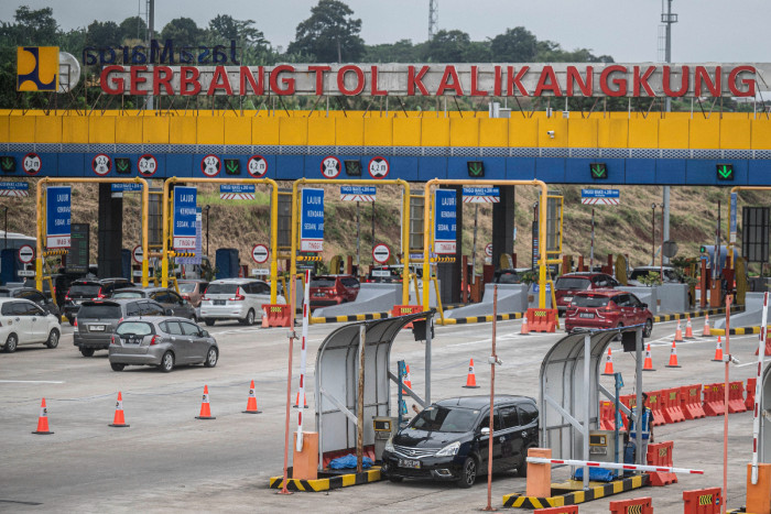 Antisipasi Lonjakan Arus Balik, GT Kalikangkung - Km 72 Tol Cipali Diberlakukan One Way