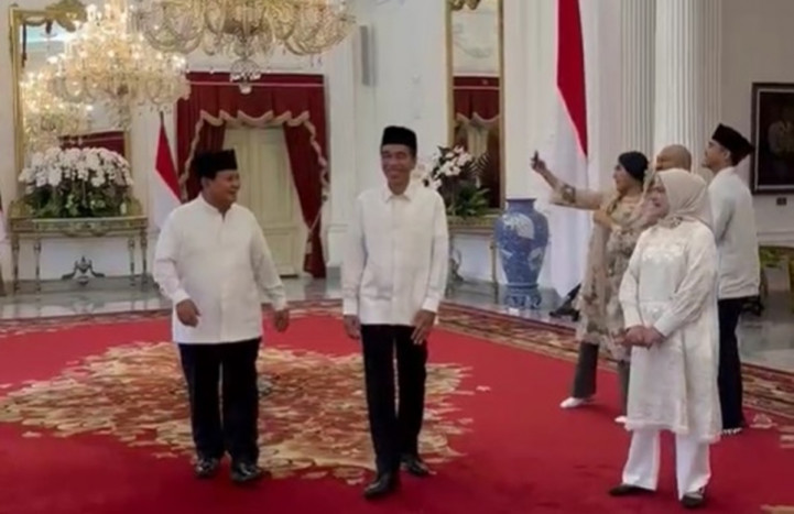 Prabowo Subianto Bertemu Presiden Jokowi di Istana