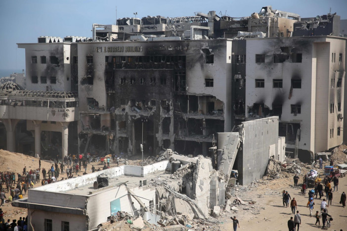Rumah Sakit Al-Shifa di Gaza Hancur Usai Pertempuran Dua Minggu