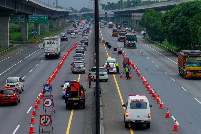 Antisipasi Kemacetan saat Arus Balik, Polisi akan Terapkan Contraflow di Tol Dalam Kota