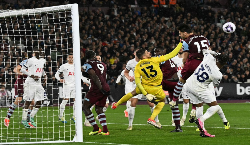 West Ham United vs Tottenham Hotspur, Asa Spurs Masuk Empat Besar Dihantam the Hammers