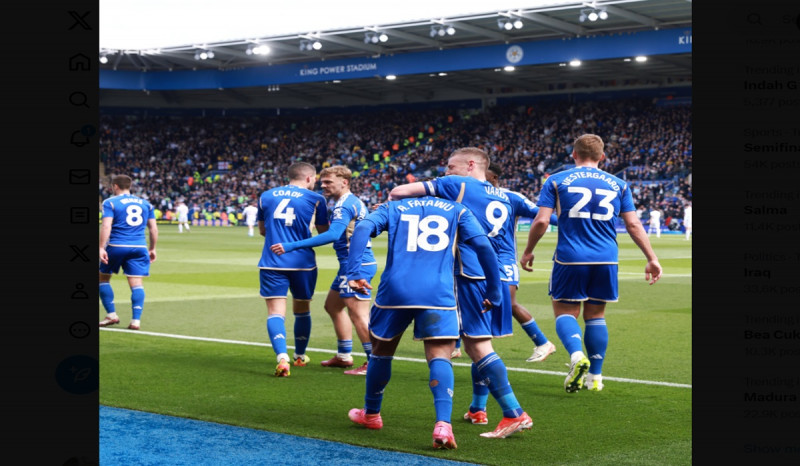 Leicester City Raih Promosi ke Liga Primer Inggris
