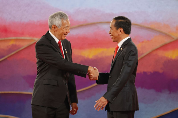 Presiden Jokowi Terima Kunjungan Terakhir PM Singapura Lee Hsien Loong