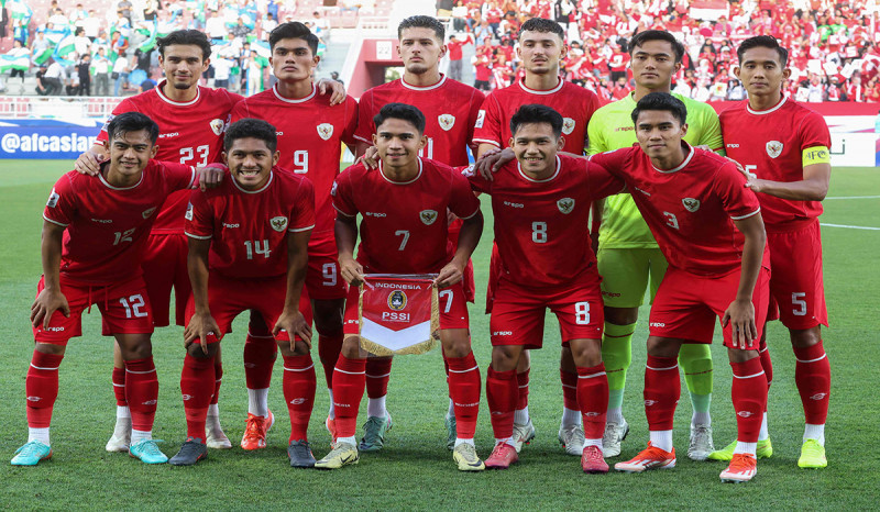 Line Up Indonesia U-23 Vs Irak U-23: Struick Tampil Lagi, Justin Hubner Kapten